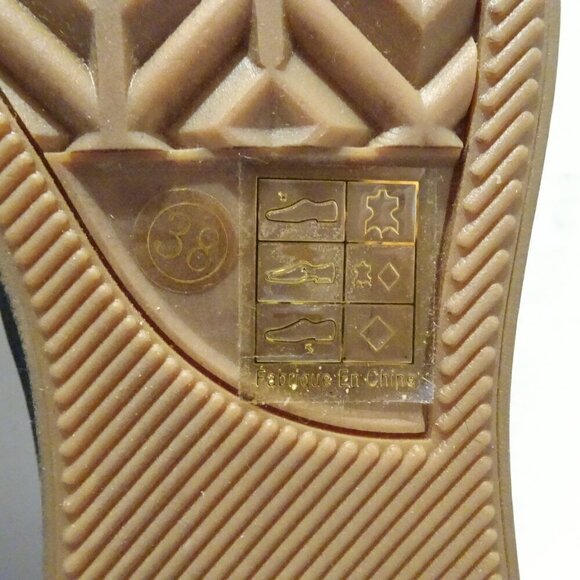 L'Atiste Spring Step Hanna Red Leather Slip On Loafer Shoes Size EU 38 Walking - Picture 5 of 5